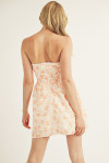 JD6360-WHITE/ORANGE FLORAL