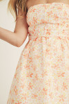 JD6360-WHITE/ORANGE FLORAL