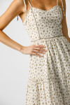 JD6485A-CREAM BEIGE FLORAL