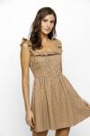 JD6564-1-BEIGE RED FLORAL