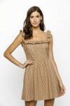 JD6564-1-BEIGE RED FLORAL