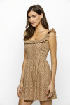 JD6564-1-BEIGE RED FLORAL
