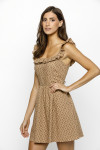 JD6564-1-BEIGE RED FLORAL