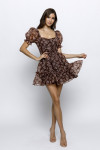 JD6693-1-BROWN FLORAL
