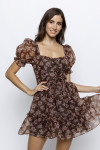 JD6693-1-BROWN FLORAL