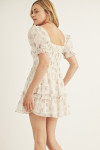 JD6693-CREAM FLORAL