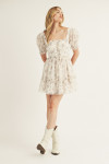 JD6693-CREAM FLORAL
