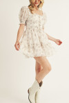 JD6693-CREAM FLORAL
