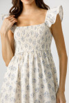 JD6972-CREAM BLUE FLORAL