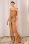 JJ3570-BROWN FLORAL