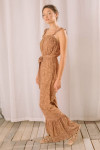 JJ3570-BROWN FLORAL
