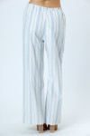 JP6604-IVORY BLUE STRIPE