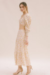 JS3544-BEIGE YELLOW FLORAL