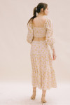 JT3544-BEIGE YELLOW FLORAL