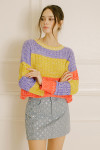 ST2973-MUSTARD MULTI